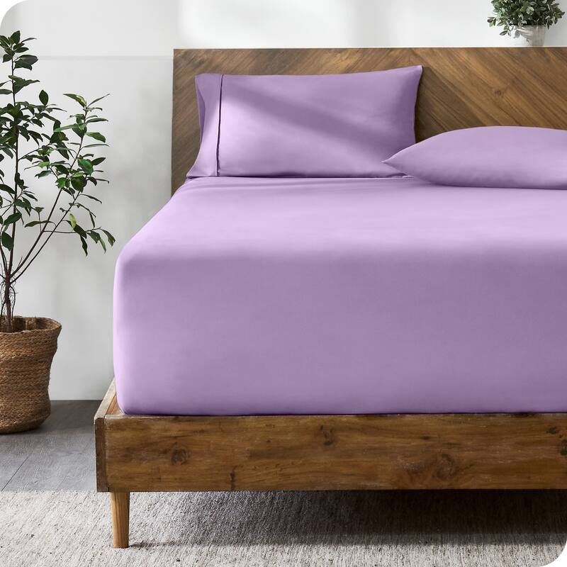 Bare Home Ultra-Soft Microfiber 22 Inch Extra Deep Pocket Fitted Sheet