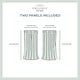 preview thumbnail 25 of 41, Exclusive Home Kochi Light Filtering Linen Blend Grommet Top Curtain Panel Pair