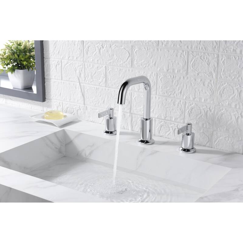 Ultra Faucets Kree Collection Two-Handle Widespread Lavatory Faucet