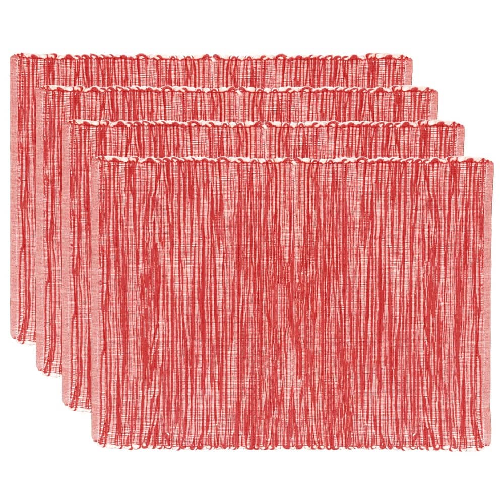 Fabstyles Shadows Cotton Placemats Set of 4 - 13x19