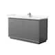Option Dark Gray / Giotto Quartz Top / Brushed Nickel
