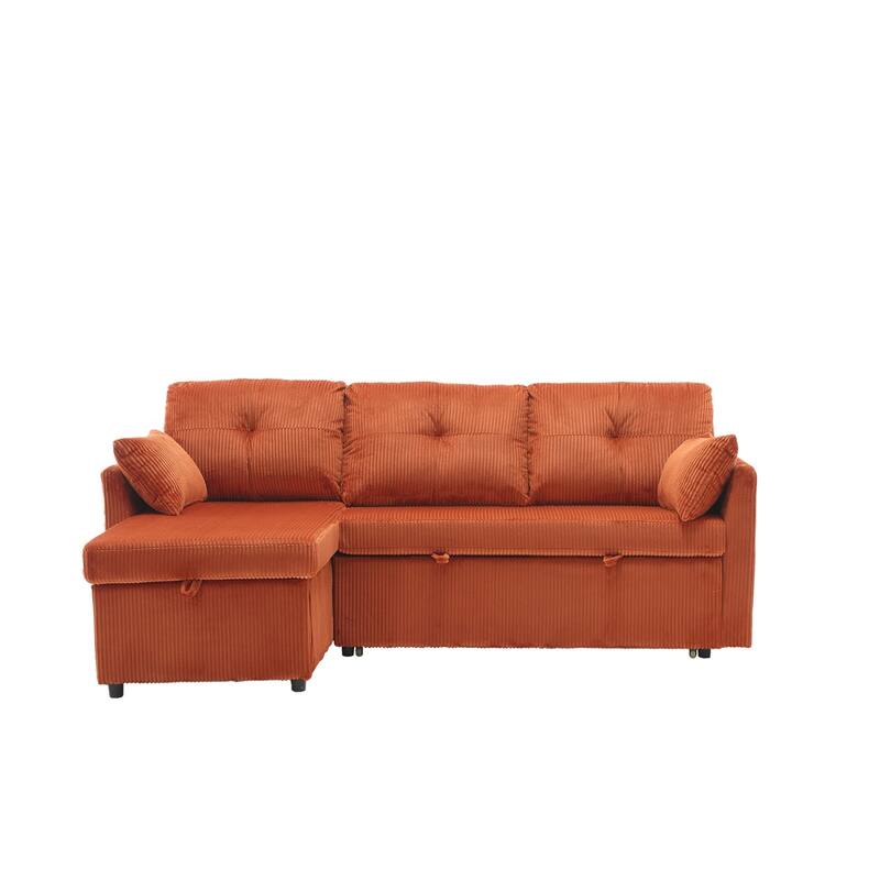 Modular Sectional Sofa L Shaped Modular Couch with Reversible Chaise