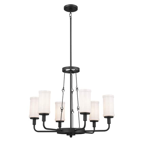 Kichler Vetivene 8-Light Gold French Country/Cottage Chandelier