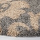 preview thumbnail 28 of 57, SAFAVIEH Florida Shag Hilde Floral 1.2-inch Thick Rug