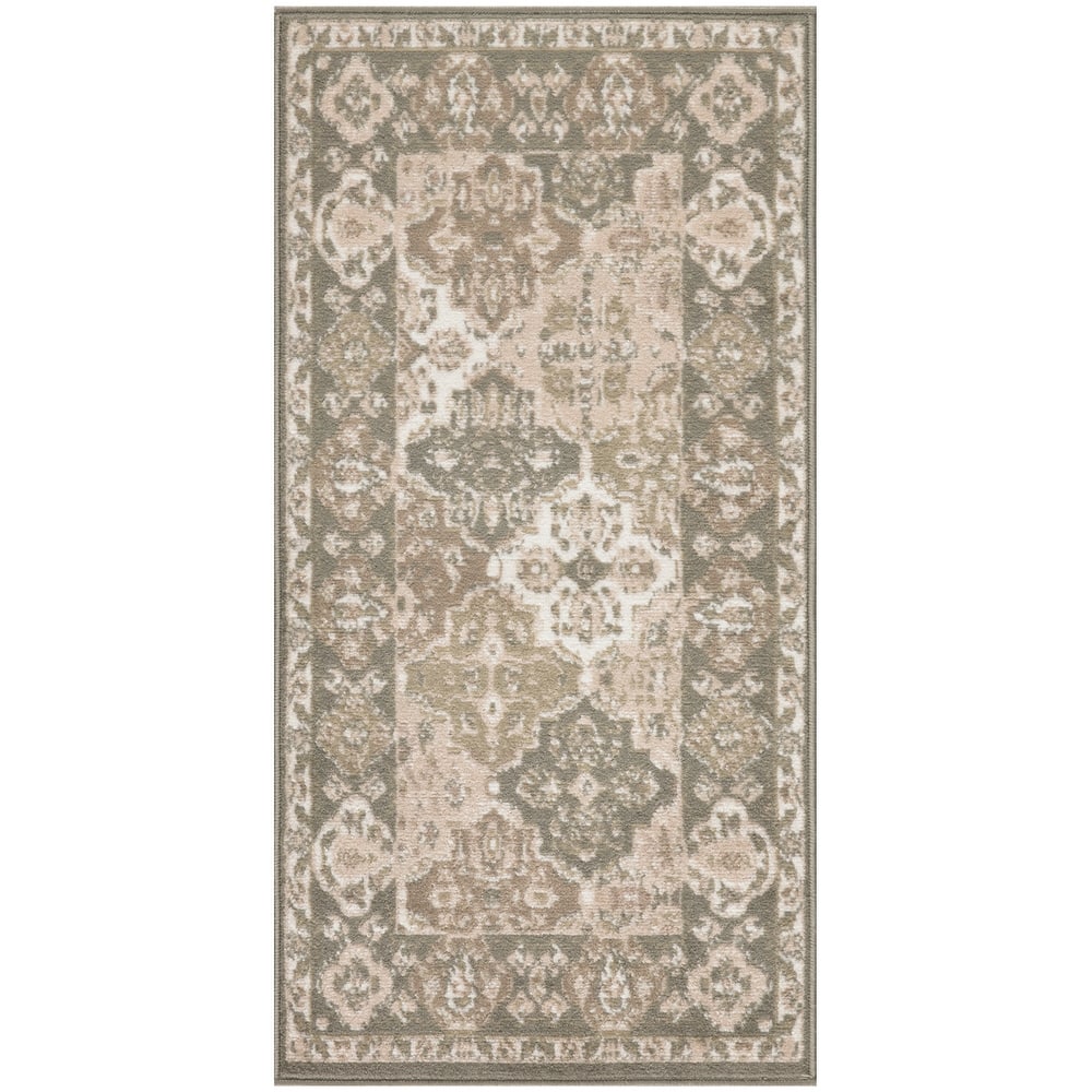 Nourison Grafix Vintage Boho Persian Border Area Rug