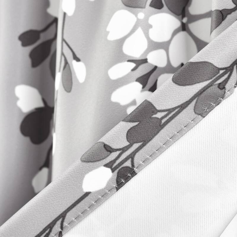 Lush Decor Weeping Flower Room Darkening Window Curtain Valance - 52x18