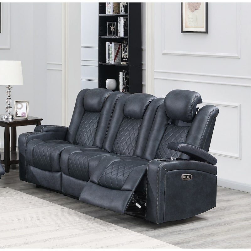 Power Sofa With Cup Holders