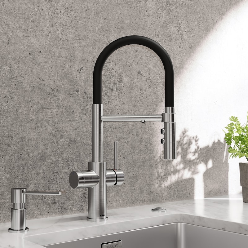 Blanco 442990 Catris Filter-Ready 1.5 GPM Single Hole Pre-Rinse Pull