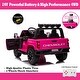preview thumbnail 15 of 15, 24V Chevrolet Silverado HD Kids Ride-On Truck, 4WD Motors, Remote Control, Music & Bluetooth