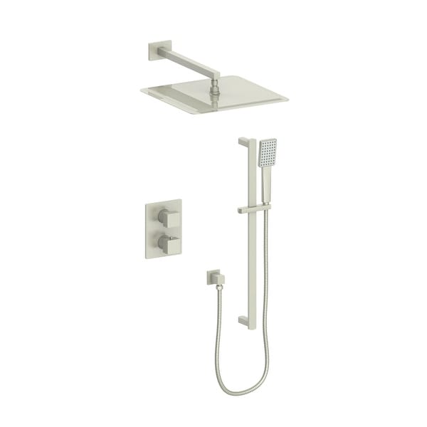 ZLINE Crystal Bay Thermostatic Shower System (CBY-SHS-T2). Opens flyout.