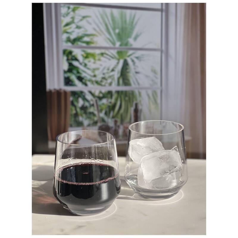 Plastic Wine Glasses Set of 4