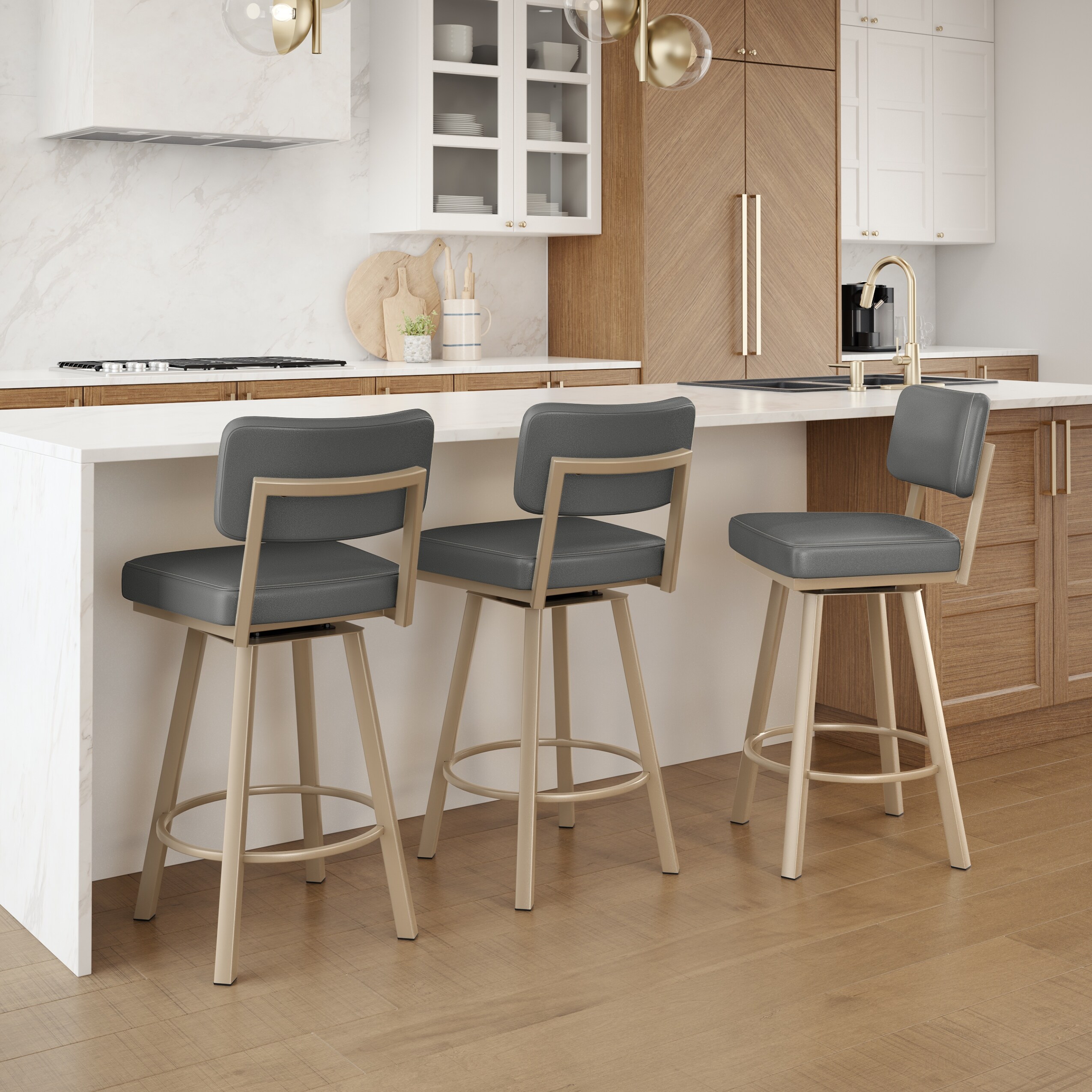 Allenville bar & hotsell counter swivel stool