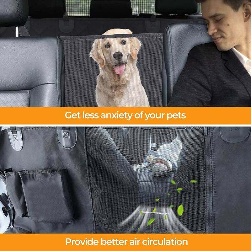Simple Deluxe Dog Car Seat Cover for Back Seat