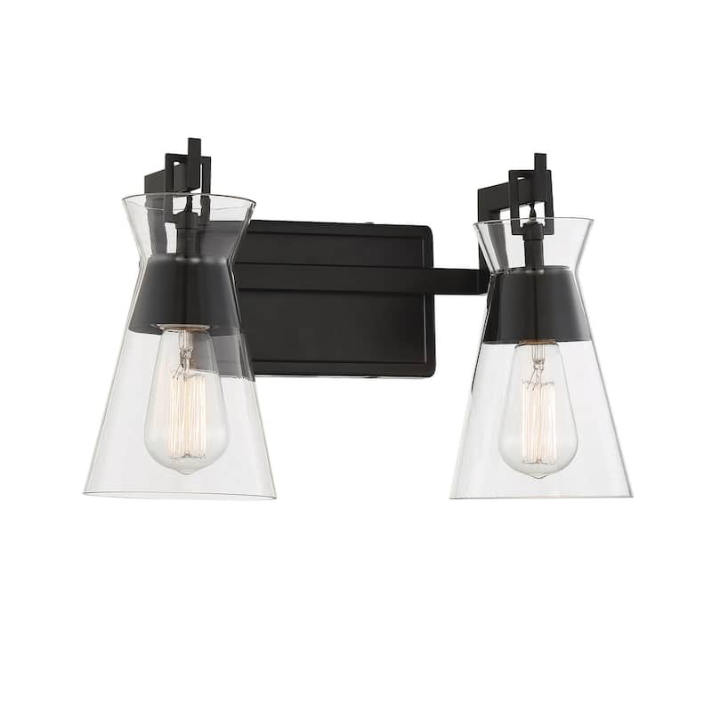 Savoy House 8-1830-2 Lakewood 2 Light 16" Wide Bathroom Vanity Light