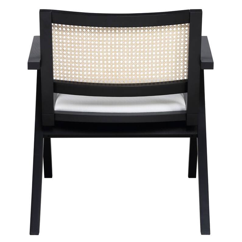 SAFAVIEH Home Krystine Rattan Accent Chair - 30"W x 32"D x 32"H