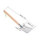 preview thumbnail 2 of 3, 2Pcs 19 Inch Digging Shovel Square Garden Hand Shovel Steel Gardening Tool - Silver Tone, Yellow Silver Tone, Yellow