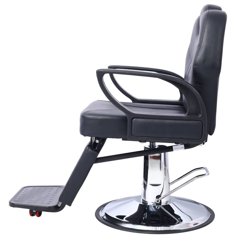 Artist hand Hair Barber Chair,Heavy Duty Hydraulic Spa Furniture Shampoo Reclining Extra Wider Seat Beauty Hair Salon Equipment