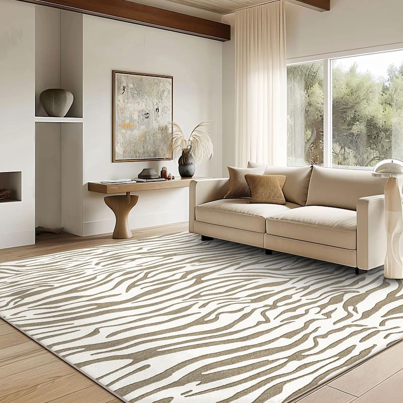 Mcow Soft Large Rug for Bedroom Living Room Area Rug - 8'X10'