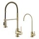 preview thumbnail 148 of 153, Kraus Britt Commercial 3-Function 1-Handle Pulldown Kitchen Faucet