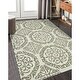 preview thumbnail 1 of 4, Collingwood Jona Ivory Hand-Tufted Wool Area Rug 5' x 7'6"
