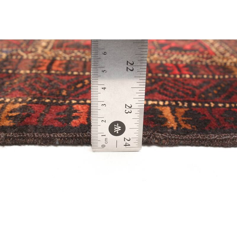 ECARPETGALLERY Hand-knotted Teimani Black Wool Rug - 2'10 x 4'4