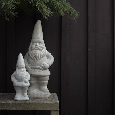 Santa Christmas Tabletop Figurine - 11.75" - Off White