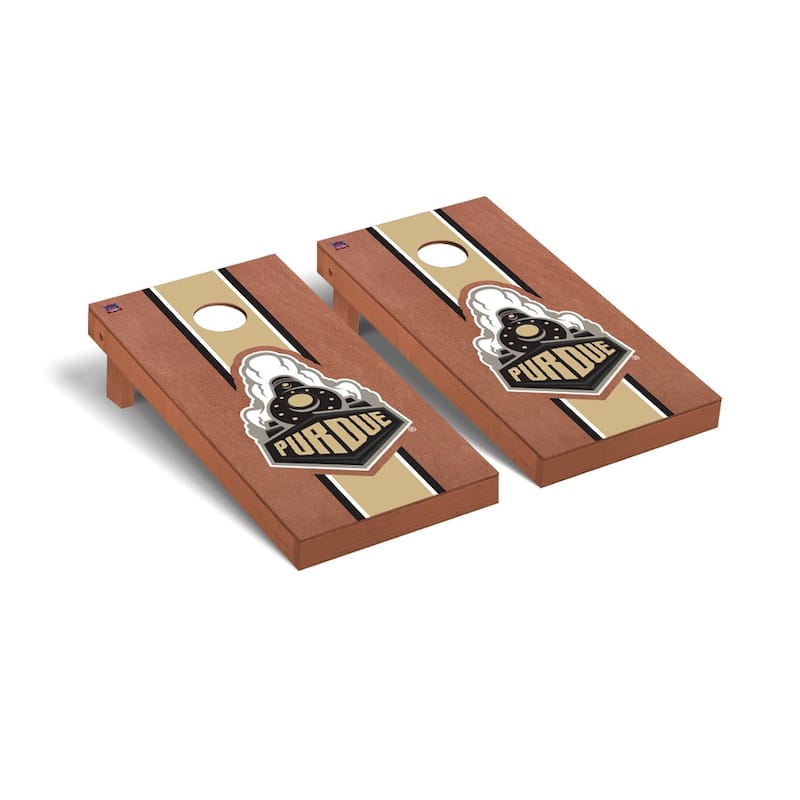 Purdue Boilermakers Rosewood Cornhole Board Set