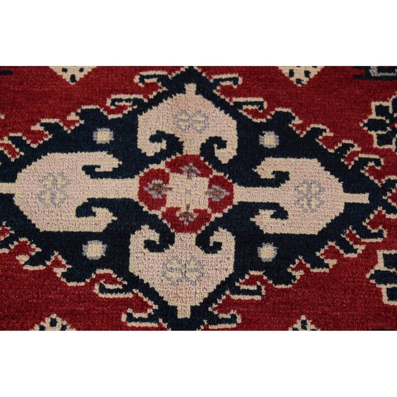 Dark Navy Blue Heriz Serapi Oriental Large Rug Handmade Wool Carpet - 9'8"x 13'10"