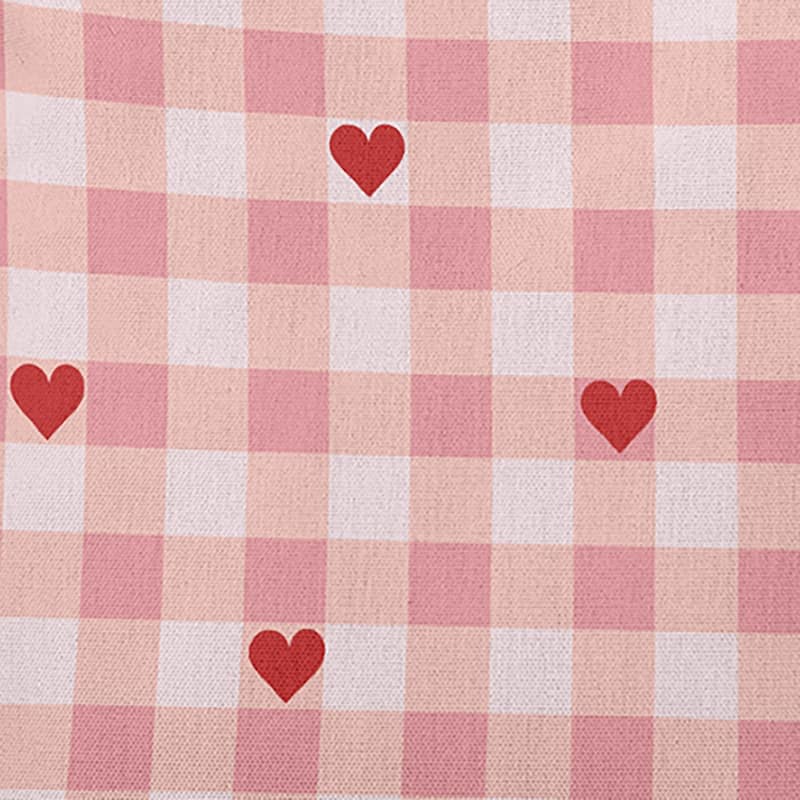 Woven Hearts Indoor/Outdoor Throw Pillow