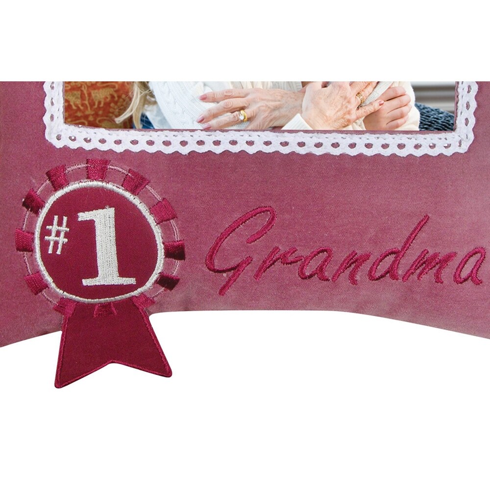 10 x 10 Number One Grandma Picture Pillow - On Sale - Bed Bath