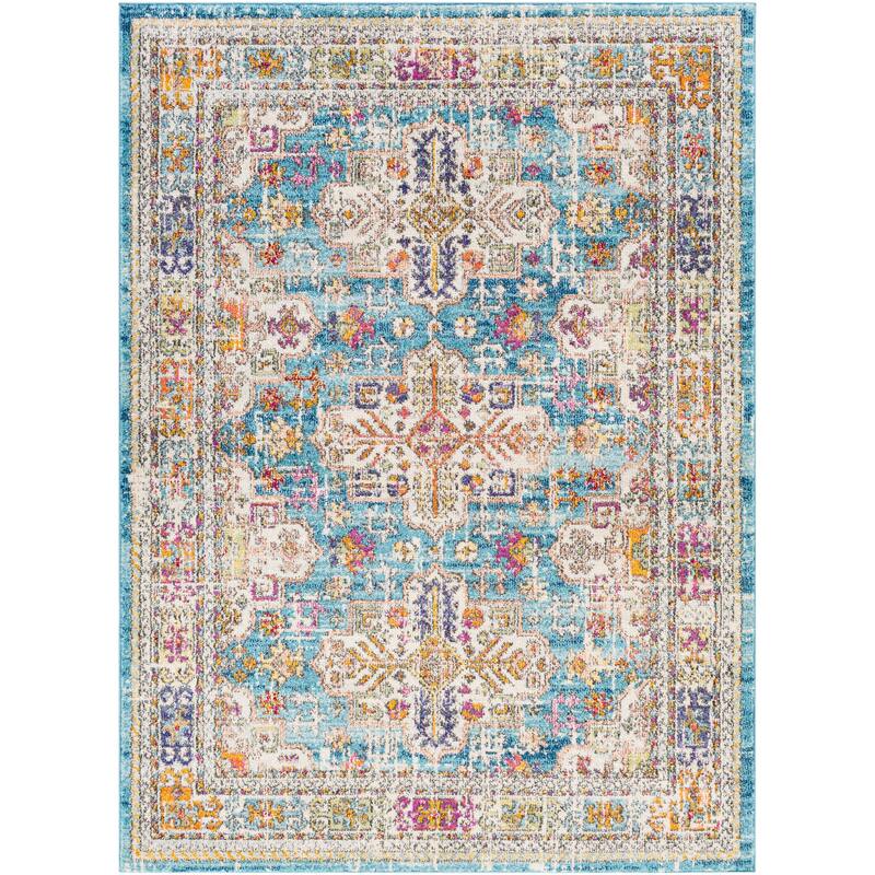 Artistic Weavers Marla Distressed Triple Medallion Area Rug