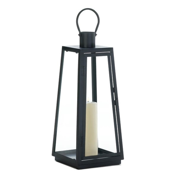 Antique Large Black Exploration Lantern