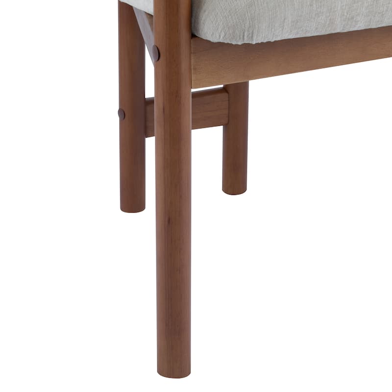 Upholstered Arm Chair Dining Chairs (Set of 2)