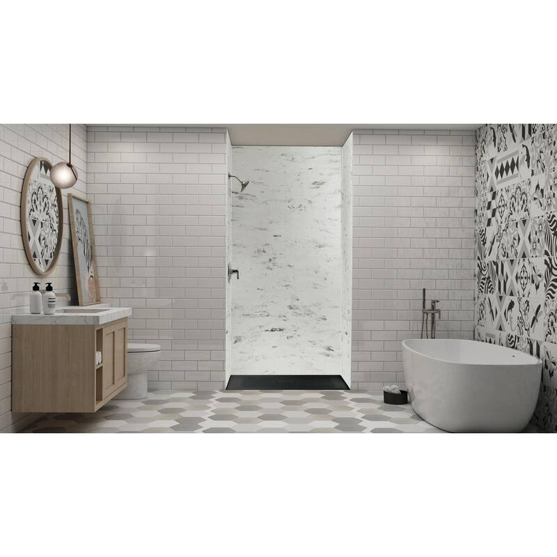 Transolid TRS_FZS5140C Trimslate 51" x 40" Rectangular Shower Base