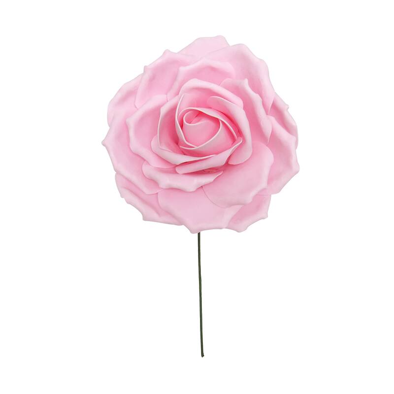 Set of 3 Large Foam Rose Stem Flower Wall Decor Backdrop Art Crafts 12in