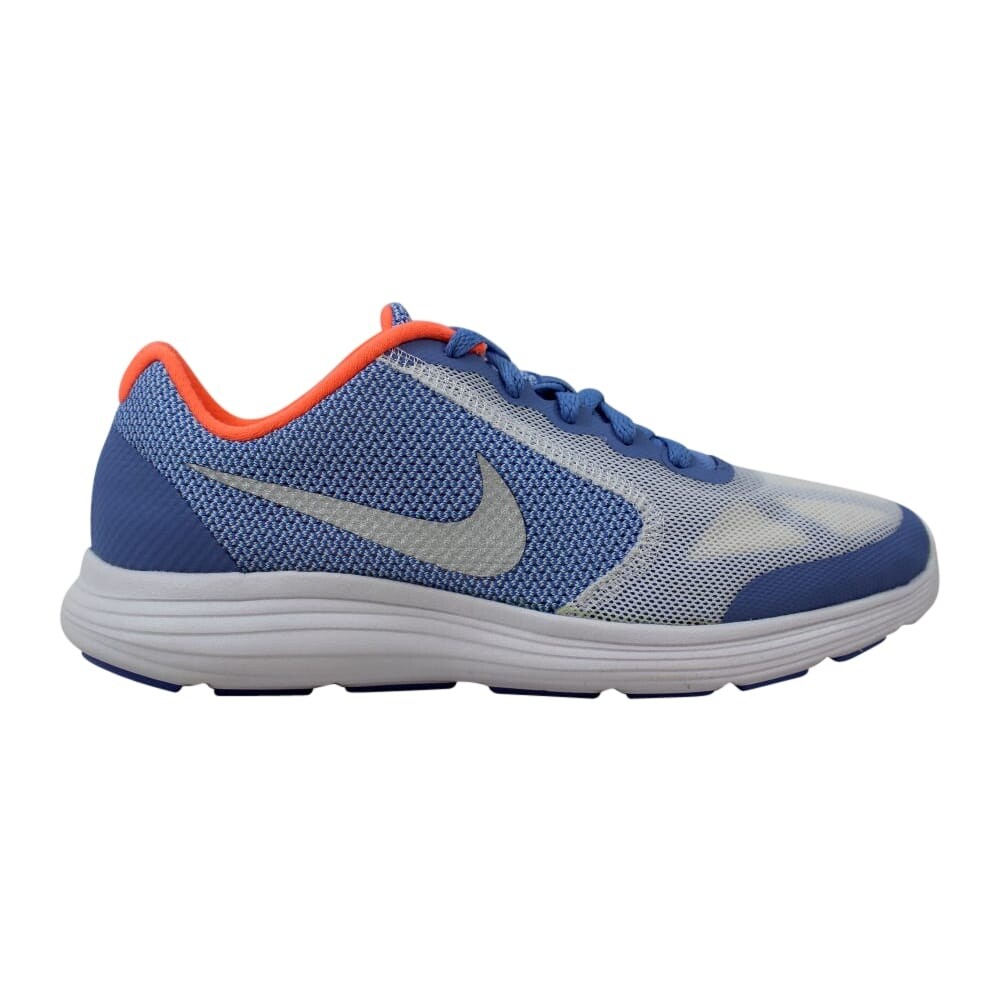 nike revolution 3 silver
