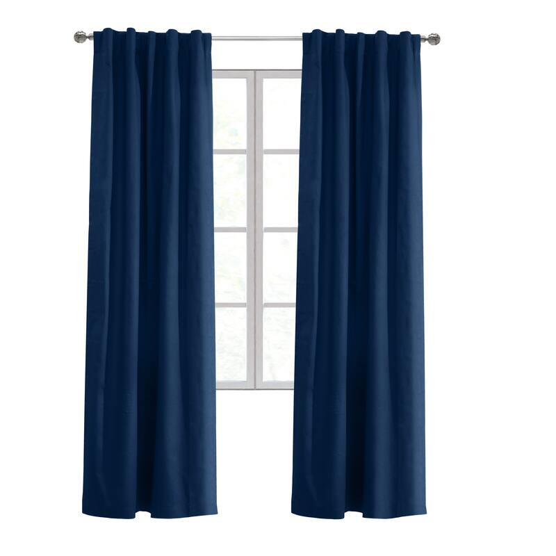 Weathermate Topsions 3-way Header Insulated Curtain Panel Pair