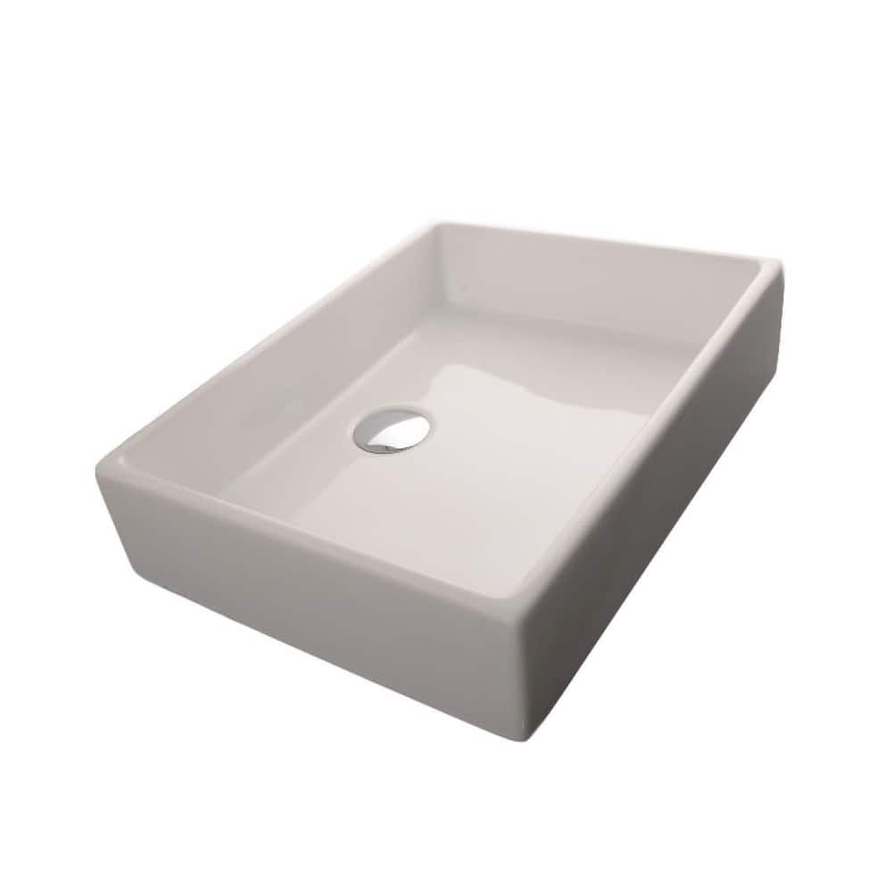 WS Bath Collections 19-11/16" Ceramic Undermount / Vessel Bathroom