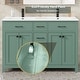 preview thumbnail 106 of 143, Modern Bathroom Vanity with Sink & Faucet Storage Cabinet Set