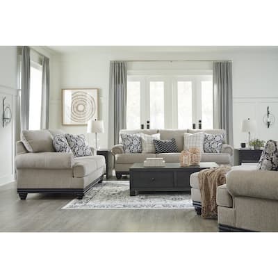 Signature Design by Ashley Elbiani Gray 4-Piece Upholstery Package - 99" W x 40" D x 41" H