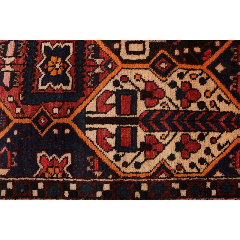 ECARPETGALLERY Hand-knotted Kayseri Vintage Red Wool Rug - 4'11 x 9'11