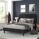 preview thumbnail 13 of 73, Upholstered Platform Bed with headboard