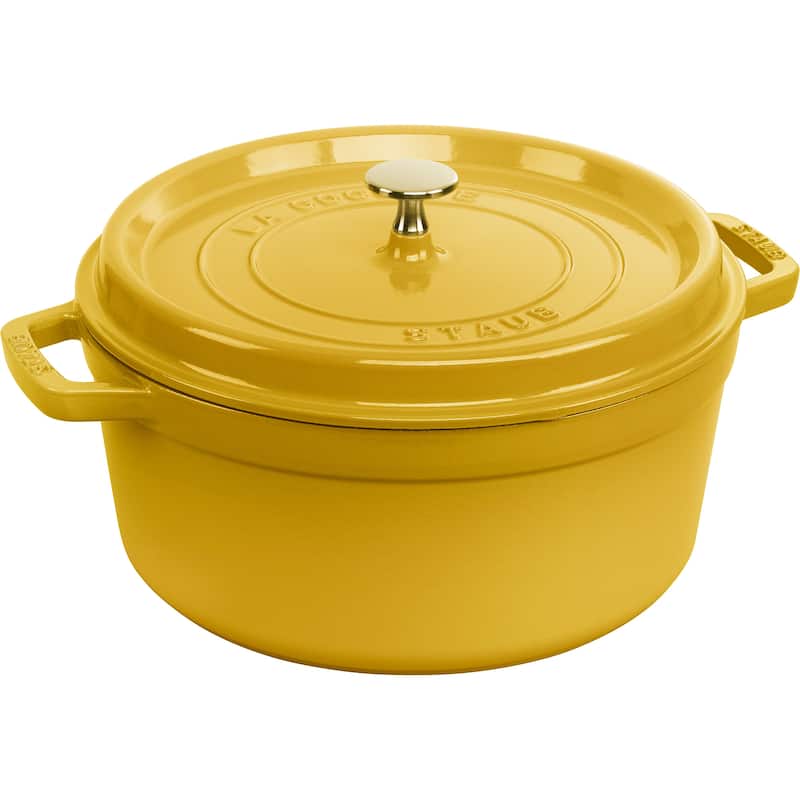 STAUB Cast Iron 5.5-qt Round Cocotte