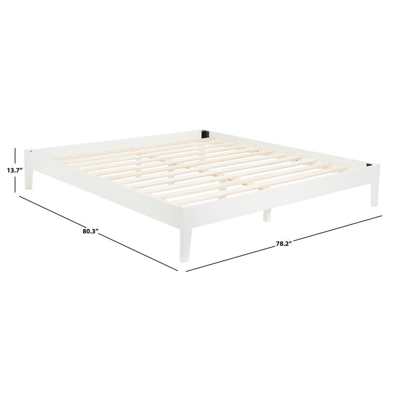 SAFAVIEH Couture Coralie Wood Bed Frame