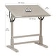 preview thumbnail 22 of 23, Studio Designs 36-inch Vintage Wood Drafting Table with Angle Adjustable Top for Drawing