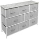 preview thumbnail 11 of 13, Dresser w/ 8 Drawers Furniture Storage Chest for Clothing Organization