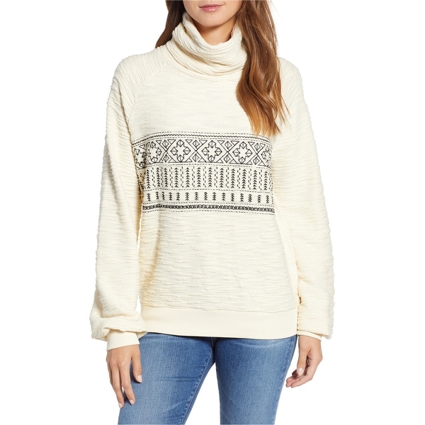 Lucky Brand Womens Embroidered Pullover Sweater. Opens flyout.