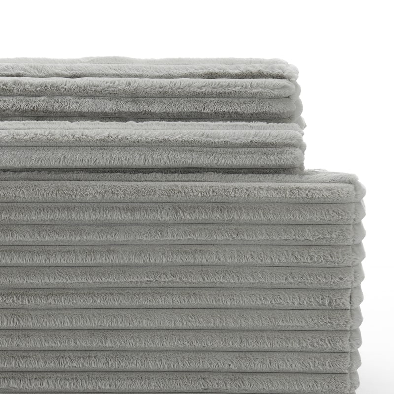 Indoor Oversized Plush Chaise Lounge with Pillows and Cup Holder