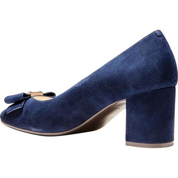 cole haan blue suede