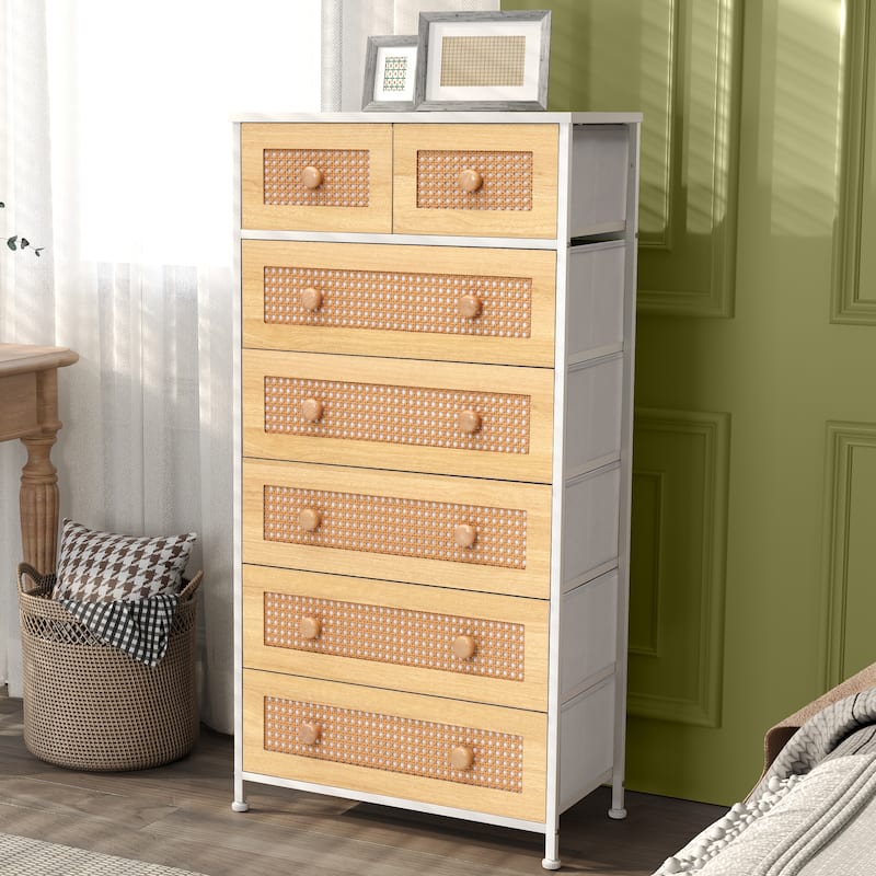 Pellebant 7-Drawer Storage Tower Organizer Chest Dresser